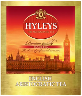 Чай чорний Hyleys English aristocratic 300 г (125 шт. x 2 г)